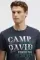 CAMP DAVID Футболка с объемным принтом