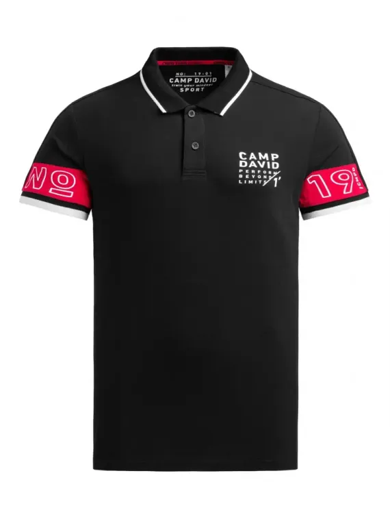 CAMP DAVID Поло из пике