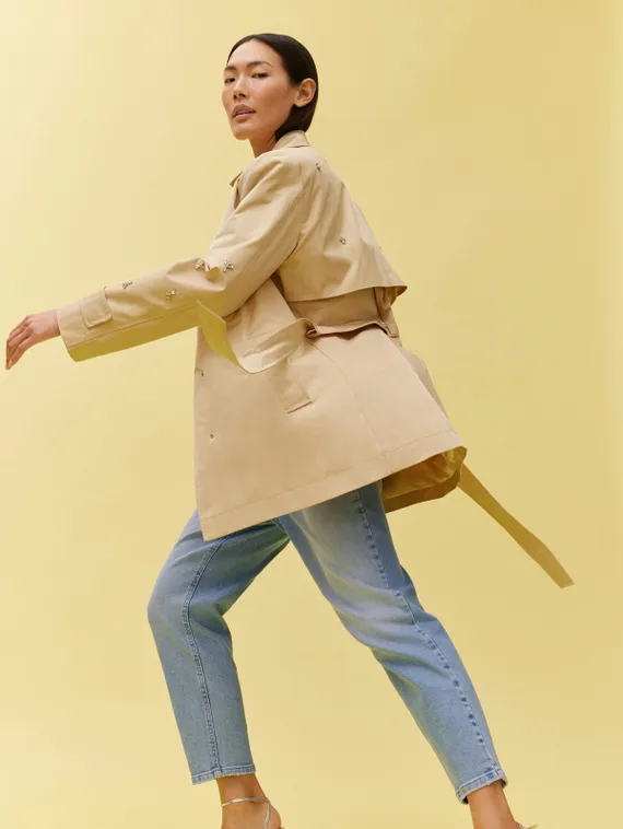 TAIFUN Плащ короткий