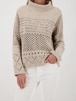 MONARI Джемпер с ажурным рисунком