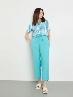 GERRY WEBER Брюки с эластичным поясом и накладными карманами