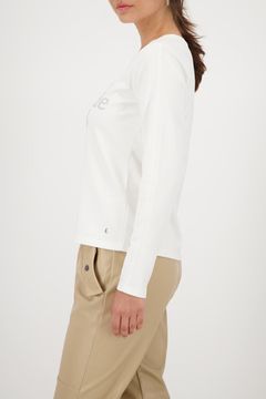 MONARI Толстовка с надписью из стразов