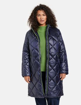 SAMOON Пальто с контрастной молнией