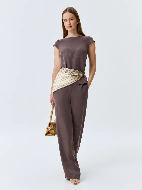 BULMER Жаккардовый топ