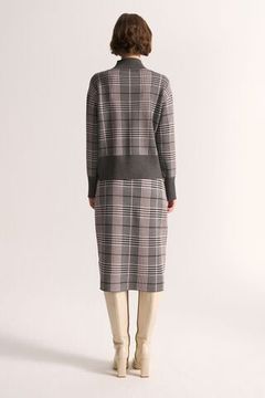 UNQ Юбка в клетку