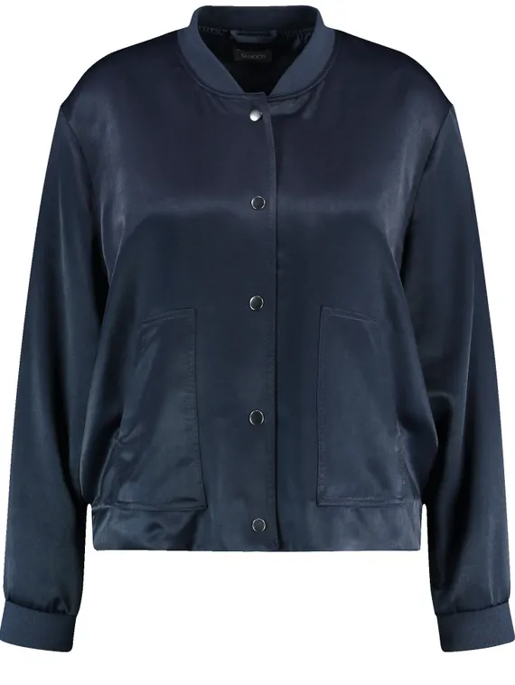 SAMOON Жакет атласный