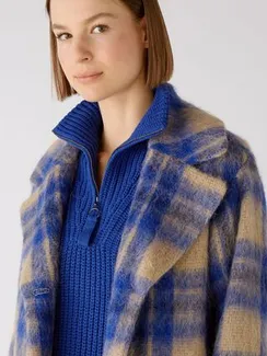 Oui Пальто шерстяное