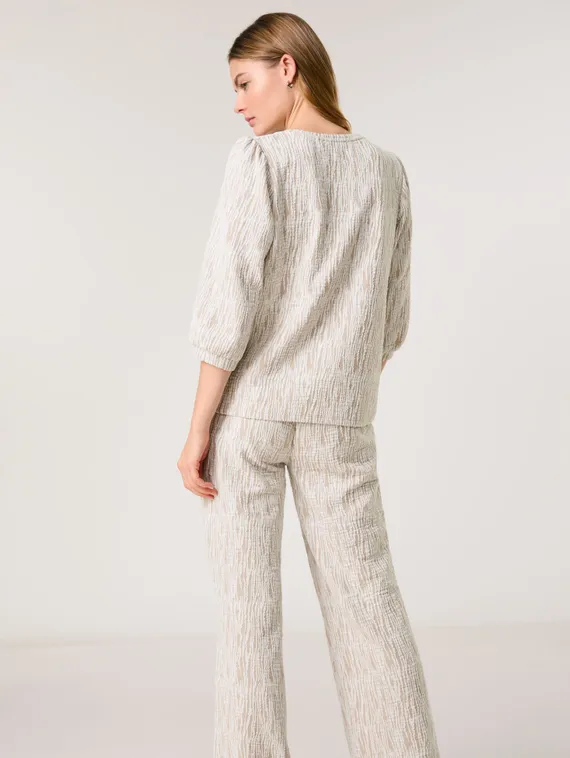 TAIFUN Джемпер с жаккардовым узором