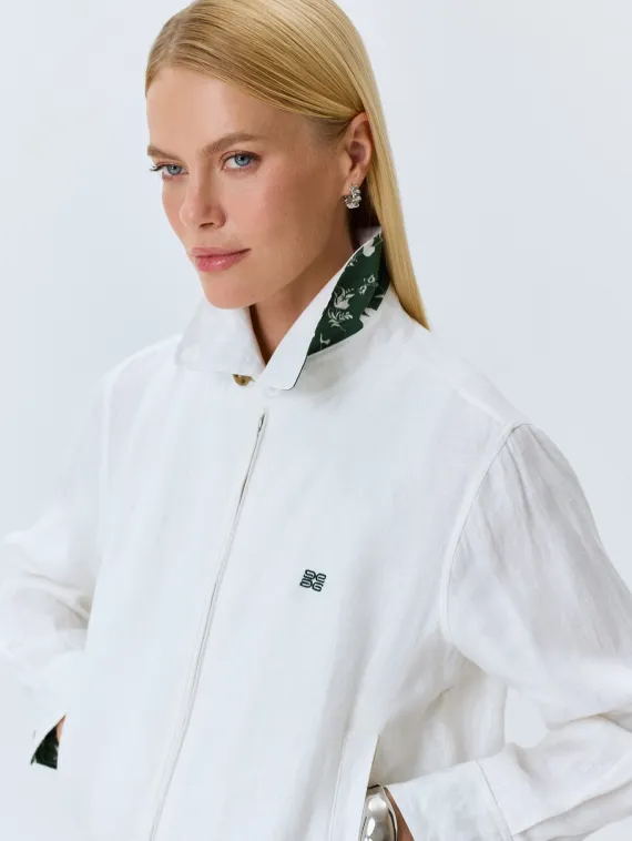 BULMER Бомбер из 100% льна