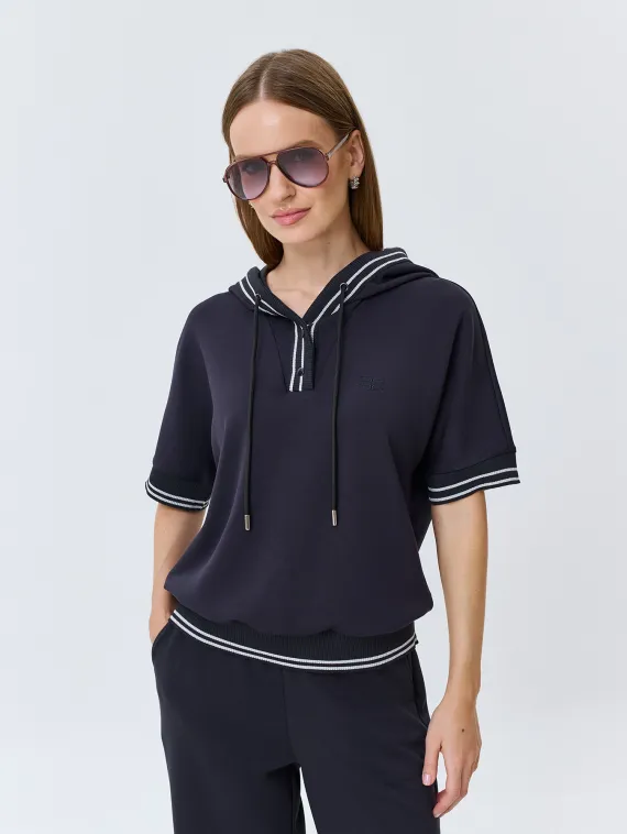 BULMER Трикотажный джемпер с капюшоном