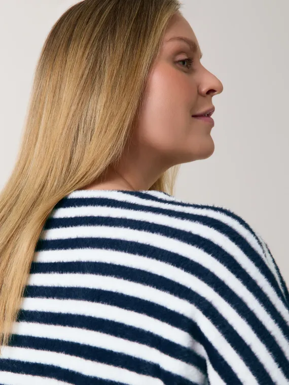 SAMOON Джемпер в полоску