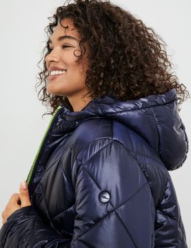 SAMOON Пальто с контрастной молнией