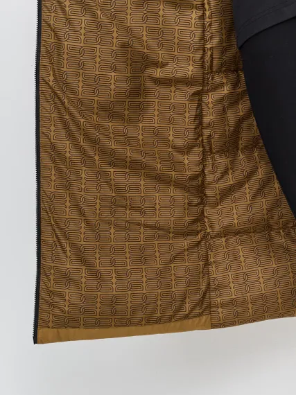 BULMER Стеганое пальто с контрастной фурнитурой