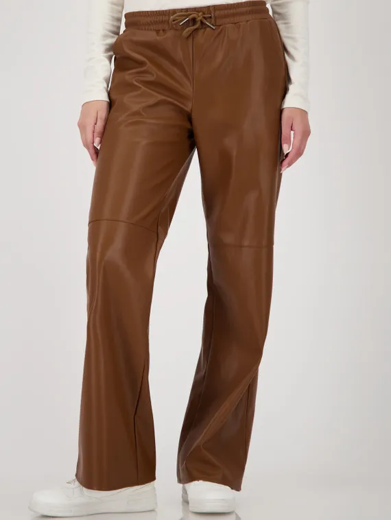 MONARI Прямые брюки из экокожи