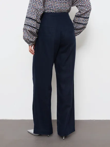 GERRY WEBER Брюки льняные палаццо