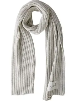 Oui Шарф объемный из смесового хлопка