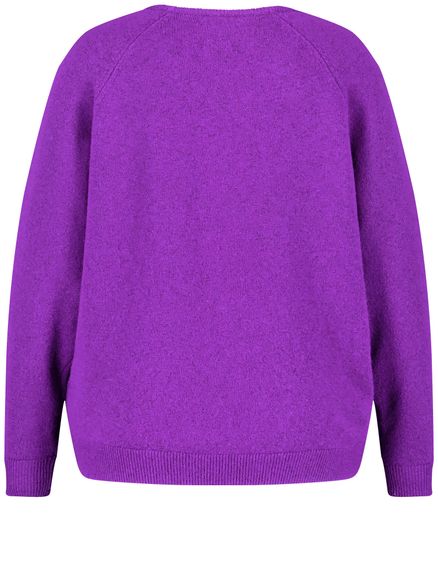 SAMOON Джемпер с V-вырезом