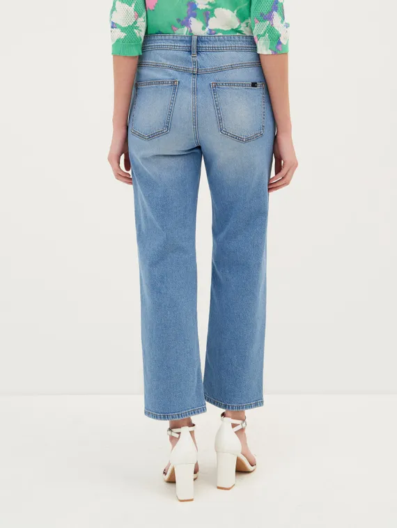 TAIFUN Кюлоты джинсовые