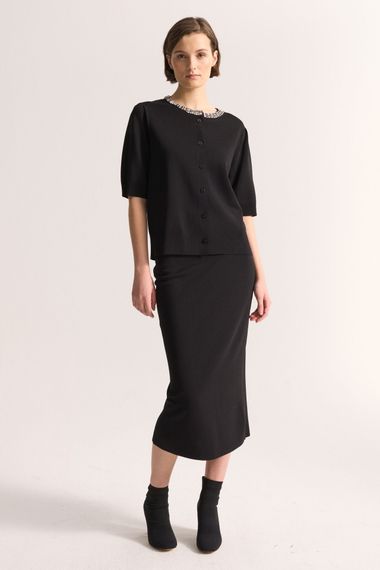 UNQ Кардиган со стразами