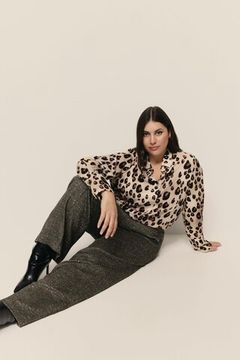 SAMOON Блуза с принтом