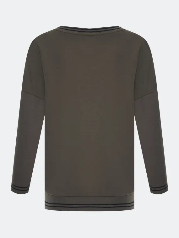 BULMER Свитшот с V-образным вырезом