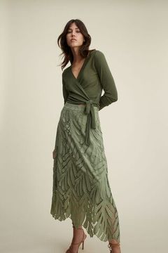 Oui Юбка кружевная