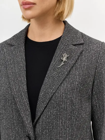 BULMER Трикотажный жакет с брошью