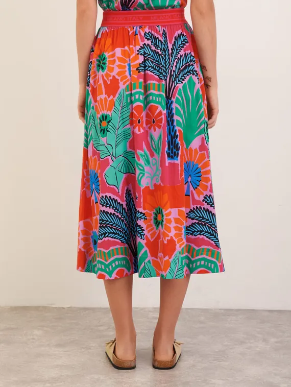 Elisa.and.me Юбка с цветочным принтом