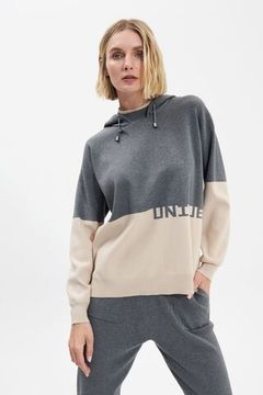 UNQ Пуловер с капюшоном