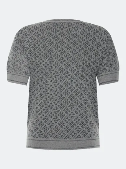 BULMER Жаккардовый джемпер с шелком