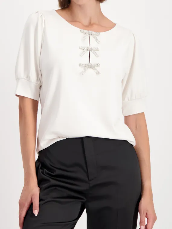 MONARI Толстовка с бантом