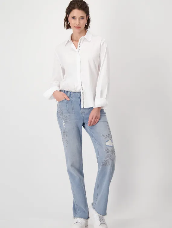 MONARI Рубашка с блестками