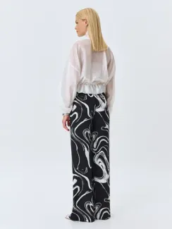 BULMER Яркие брюки с графичным принтом