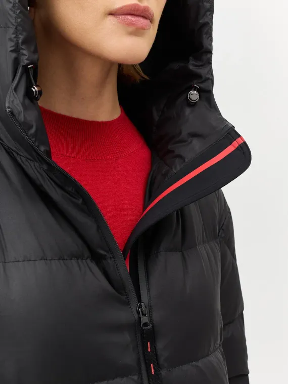 BULMER Длинный пуховик с капюшоном