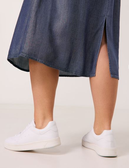 SAMOON Юбка в стиле деним