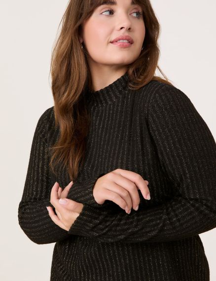 SAMOON Платье с блестящим эффектом