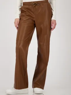 MONARI Прямые брюки из экокожи
