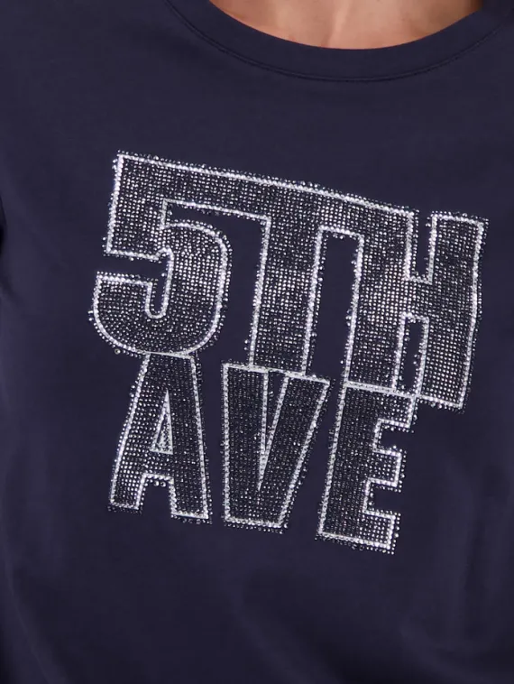 MONARI Лонгслив со стразами