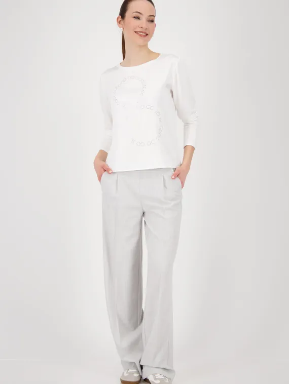 MONARI Атласная рубашка-блузка