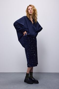 SUMMUM Юбка с пайетками