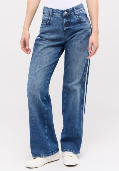 ANGELS Джинсы с бахромой по бокам