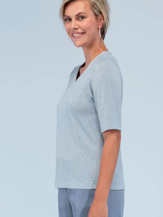 BIANCA Футболка с люрексом