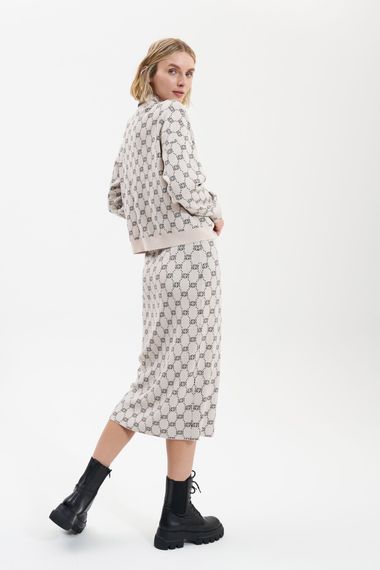 UNQ Джемпер вискозный с логотипами