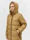 BULMER Стеганое пальто с контрастной фурнитурой