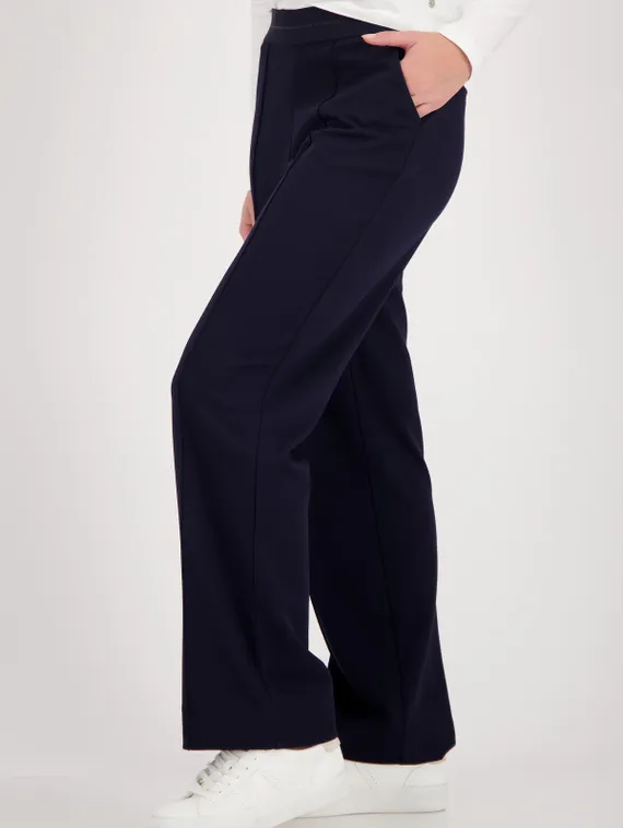 MONARI Брюки с блестящей полосой на поясе