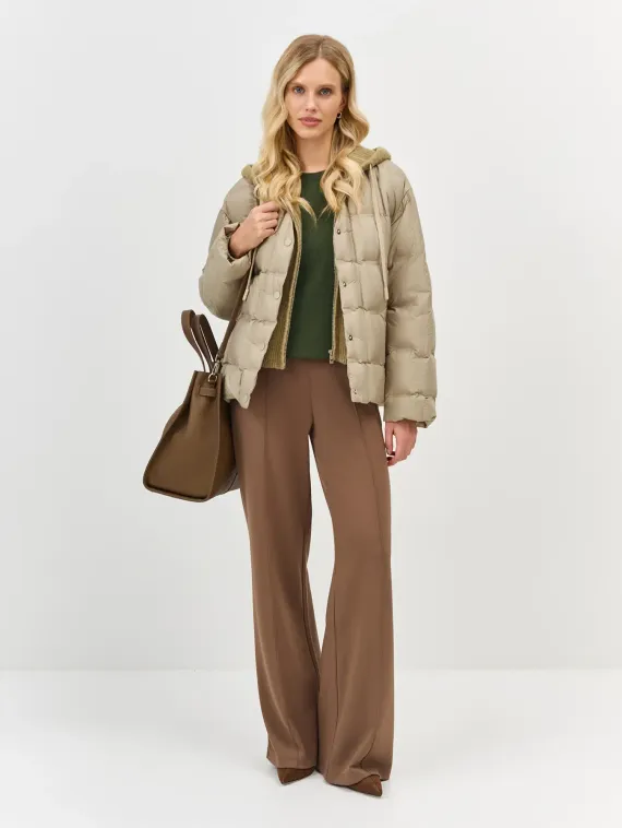 BULMER Пуховая куртка с трикотажной манишкой