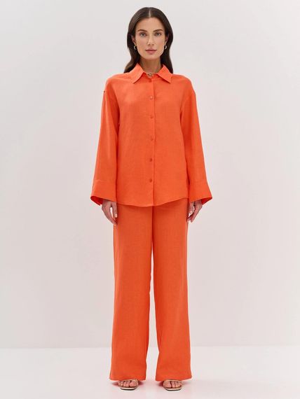 BULMER Рубашка 100% лен