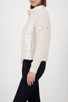 MONARI Стеганая куртка с вязаными рукавами