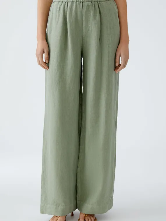 Oui Брюки из летнего льна