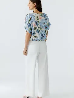 Oui Блузка с цветочным принтом